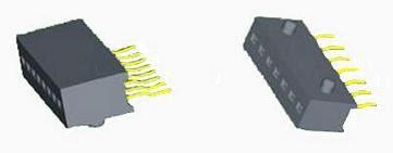 1.00mm Záhlaví Dvouřadý přímý typ